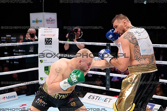Kacper Meyna, Mariusz Wach, 2025, Sopot, RBN 21, Rocky Boxing Night