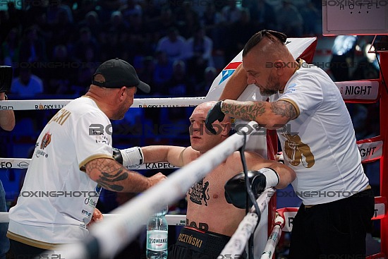 Łukasz Puczyński Lukasz Puczynski, Damian Smagieł, Damian Smagiel, RBN 16, Rocky Boxing Night, Żukowo, Zukowo, 2023