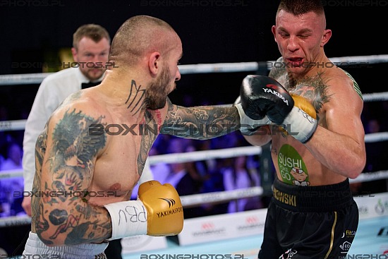Kajetan Kalinowski, Max Miszczenko, Max Mishchenko, Rocky Boxing Night, RBN, 2023, Kościerzyna, Koscierzyna, Poland