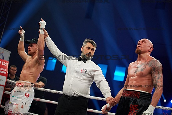 KBN 26,KnockOut Boxing Night 26, Nowy Sącz, Nowy Sacz, 2023, Poland, Kamil Urbański, Kamil Urbanski, Łukasz Barabasz, Lukasz Barabasz