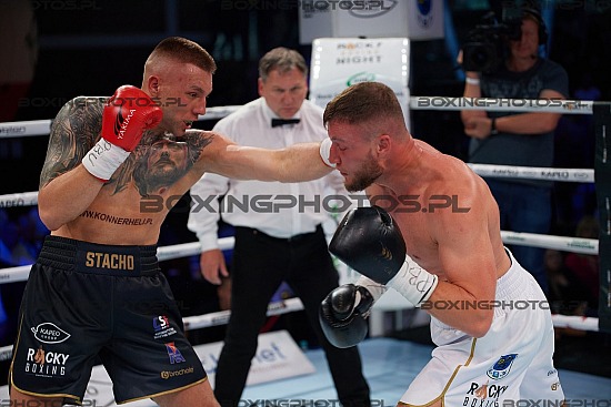Kajetan Kalinowski, Bartosz Barczyński, Bartosz Barczynski, RBN 16, Rocky Boxing Night, Żukowo, Zukowo, 2023