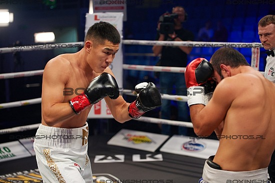 Bekzad Nurdauletov, Iago Kiziria, KBN 24, KnockOut Boxing Night, 2022, Lublin, Poland