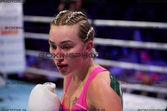 Angelika Krysztoforska, Tijana Draskovic, RBN 18, Rocky Boxing Night, Koszalin, 2024