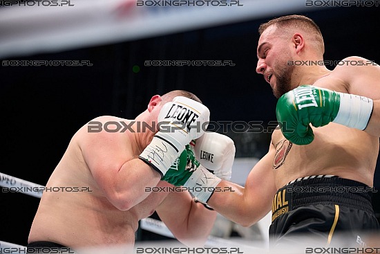 Adrian Domalewski, Leon Maric,, 2025, Sopot, RBN 21, Rocky Boxing Night