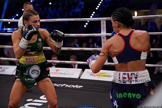 2023, Jastrzębie - Zdrój, Jastrzebie Zdroj, KBN 30, Knockout Boxing Night, Knockout Promotions, Laura Grzyb, Stevi Levy