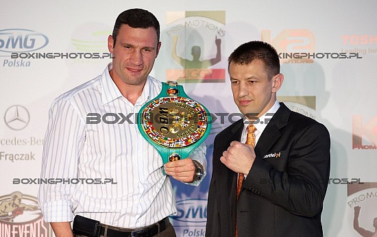Tomasz Adamek, Vitali Klitschko, Witalij Kliczko, Wroclaw, Wrocław, 2011