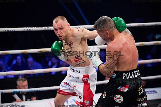 2024, KBN 34, KnockOut Boxing Night, Wrocław, Wroclaw, Rafał Wołczecki, Rafal Wolczecki, Damial Bonelli