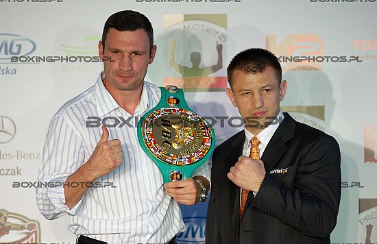 Tomasz Adamek, Vitali Klitschko, Witalij Kliczko, Wroclaw, Wrocław, 2011