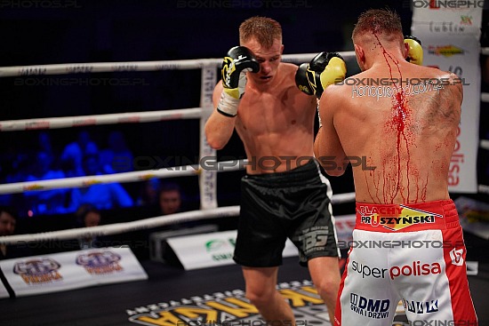 Kamil Szeremeta, Vladyslav Gela, KBN 24, KnockOut Boxing Night, 2022, Lublin, Poland