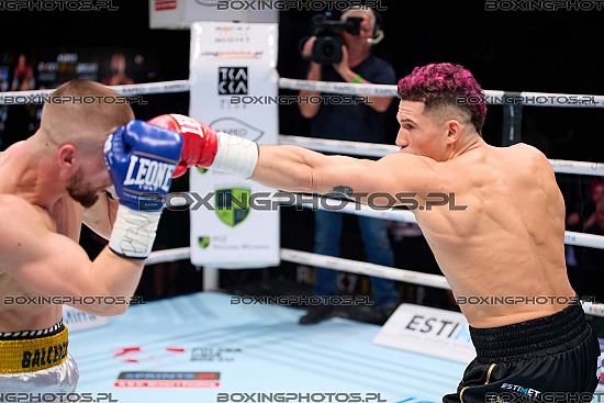 Filip Wąchała, Filip Wachala, Daniel Balcerzak, 2025, Sopot, RBN 21, Rocky Boxing Night