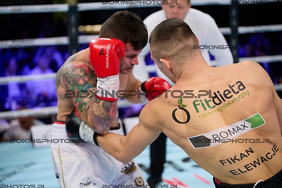 Dominik Harwankowski, Piotr Gudel, Rocky Boxing Night, RBN, 2023, Kościerzyna, Koscierzyna, Poland