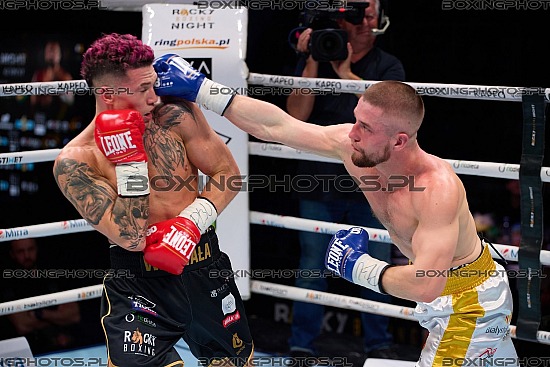 Filip Wąchała, Filip Wachala, Daniel Balcerzak, 2025, Sopot, RBN 21, Rocky Boxing Night