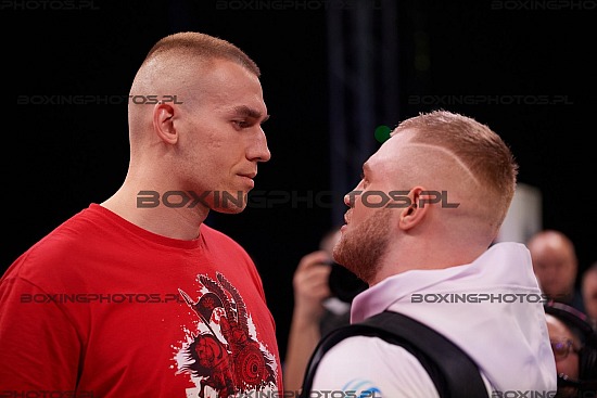 RBN 15, Rock Boxing Night, Stężyca, Stezyca, Rocky Boxing Promotion, 2023, Kacper Meyna, Damian Knyba, face off, face to face