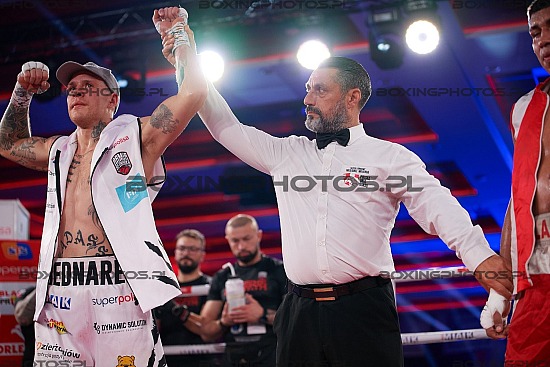 Kamil Bednarek, Ramiro Blanco, NDKBN 31, KnockOut Boxing Night, Nosalowy Dwór, Nosalowy Dwór, Zakopane, 2023, Poland