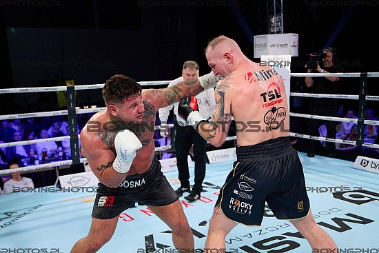 Nikodem Jeżewski, Nikodem Jezewski, Jakub Sosiński, Jakub Sosinski, Rocky Boxing Night, RBN, 2023, Kościerzyna, Koscierzyna, Poland