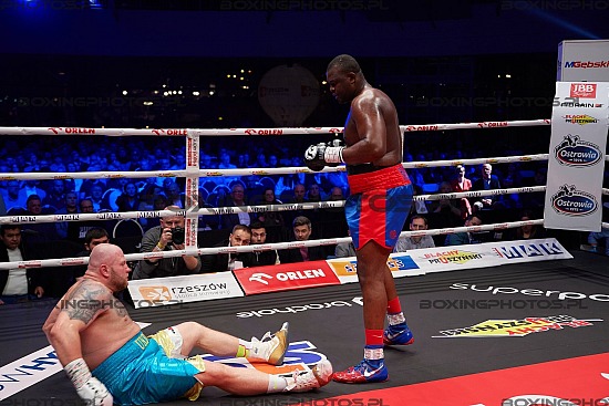 Martin Bakole, Igor hulk Sheveadzutskiy, knockout boxing night 27, rzeszow, poland, knockout promotions, kbn 27