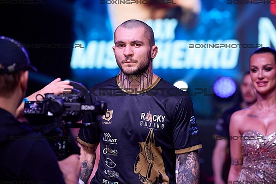 Kajetan Kalinowski, Max Miszczenko, Max Mishchenko, Rocky Boxing Night, RBN, 2023, Kościerzyna, Koscierzyna, Poland