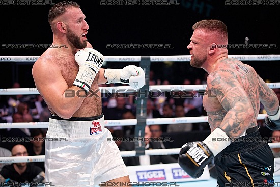 Dawid Turzenieecki, Piotr Balcerzak, 2025, Sopot, RBN 21, Rocky Boxing Night