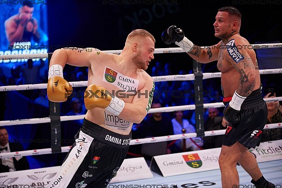RBN 15, Rock Boxing Night, Stężyca, Stezyca, Rocky Boxing Promotion, 2023, Kacper Meyna, Jakub Sosiński, Jakub Sosinski