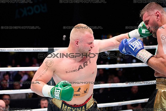 Kacper Meyna, Mariusz Wach, 2025, Sopot, RBN 21, Rocky Boxing Night