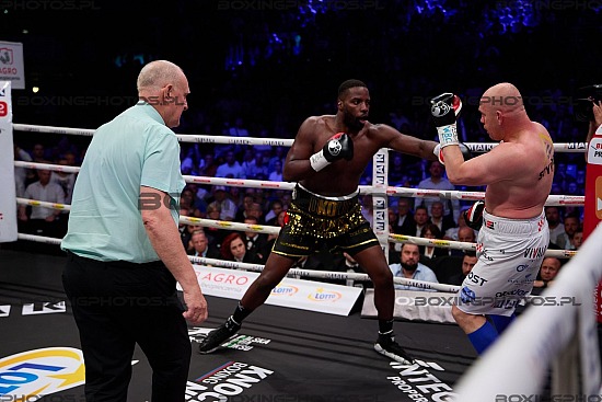 KBN 35, KnockOut Boxing Night, Rzeszów, Rzeszow, 2024, Łukasz Różański, Lawrence Okolie, Lukasz Rozanski
