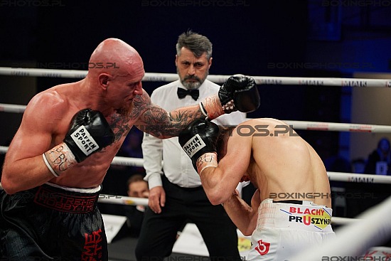KBN 26,KnockOut Boxing Night 26, Nowy Sącz, Nowy Sacz, 2023, Poland, Kamil Urbański, Kamil Urbanski, Łukasz Barabasz, Lukasz Barabasz