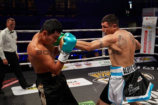 Meiirim Nursultanov, KBN 24, KnockOut Boxing Night, 2022, Lublin, Poland, Marcelo Esteban Coceres