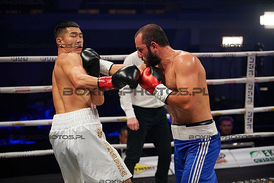 Bekzad Nurdauletov, Iago Kiziria, KBN 24, KnockOut Boxing Night, 2022, Lublin, Poland