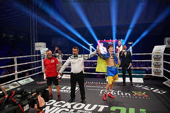 Vasile Chebotari, Miroslav Serban, KBN 24, KnockOut Boxing Night, 2022, Lublin, Poland, K2