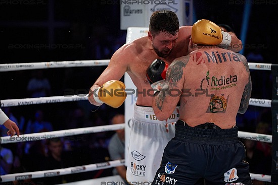 Artur Bizewski, Sergey Verweyko, Siergiej Werwejko, RBN 16, Rocky Boxing Night, Żukowo, Zukowo, 2023