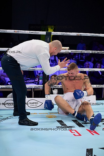Łukasz Puczyński, Lukasz Puczynski, Hubert Krasuski, Rocky Boxing Night, RBN, 2023, Kościerzyna, Koscierzyna, Poland