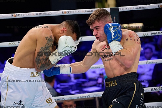 Bartłomiej Przybyła, Bartlomiej Przybyla, Marek Cureja, Rocky Boxing Night, RBN, 2023, Kościerzyna, Koscierzyna, Poland