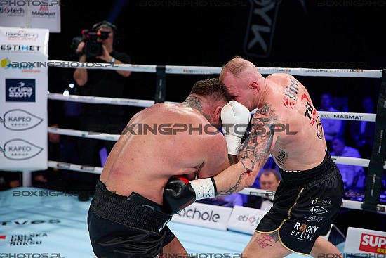 Nikodem Jeżewski, Nikodem Jezewski, Jakub Sosiński, Jakub Sosinski, Rocky Boxing Night, RBN, 2023, Kościerzyna, Koscierzyna, Poland