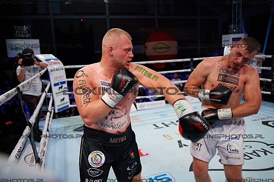 Kacper Meyna, Krzysztof Twardowski, WBC Frankophone, WBC, RBN 16, Rocky Boxing Night, Żukowo, Zukowo, 2023