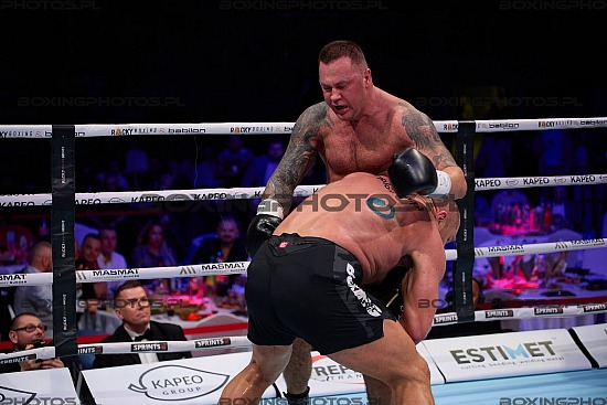 Artur Bizewski, Marcin Sianos, RBN 18, Rocky Boxing Night, Koszalin, 2024