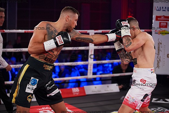 Miłosz Grabowski, Miłosz Grabowski, Maciej Drozdowski, NDKBN 31, KnockOut Boxing Night, Nosalowy Dwór, Nosalowy Dwór, Zakopane, 2023, Poland,