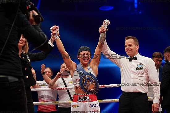 Laura Grzyb, Maria Cecchi,knockout boxing night 27, rzeszow, poland, knockout promotions, kbn 27, EBU