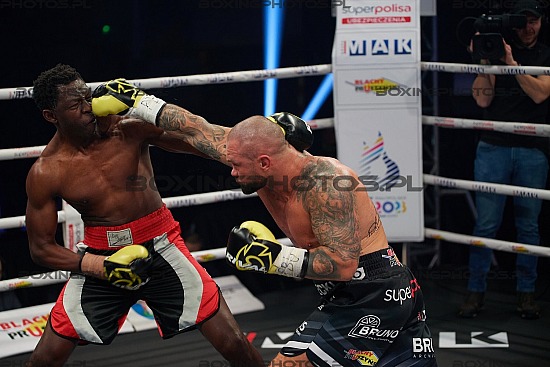 KBN 26,KnockOut Boxing Night 26, Nowy Sącz, Nowy Sacz, 2023, Poland, Łukasz Pławecki, Lukasz Plawecki, Emmanuel Feuzeu