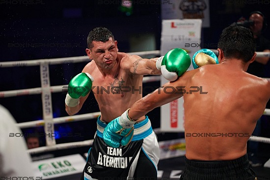 Meiirim Nursultanov, KBN 24, KnockOut Boxing Night, 2022, Lublin, Poland, Marcelo Esteban Coceres