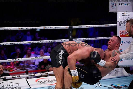 Artur Bizewski, Marcin Sianos, RBN 18, Rocky Boxing Night, Koszalin, 2024