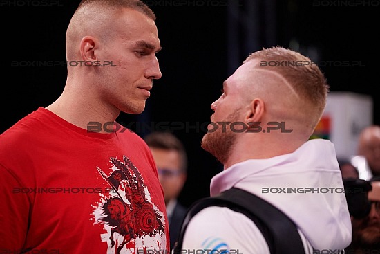 RBN 15, Rock Boxing Night, Stężyca, Stezyca, Rocky Boxing Promotion, 2023, Kacper Meyna, Damian Knyba, face off, face to face