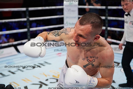 Mateusz Polski, Denis Mądry, Denis Madry, RBN 16, Rocky Boxing Night, Żukowo, Zukowo, 2023