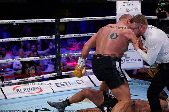 Artur Bizewski, Marcin Sianos, RBN 18, Rocky Boxing Night, Koszalin, 2024