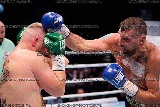 Kacper Meyna, Mariusz Wach, 2025, Sopot, RBN 21, Rocky Boxing Night