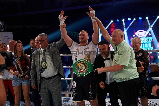 Kacper Meyna, Krzysztof Twardowski, WBC Frankophone, WBC, RBN 16, Rocky Boxing Night, Żukowo, Zukowo, 2023