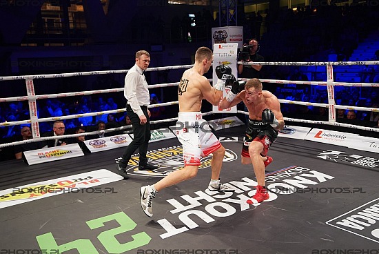 Marek Matyja, Jan Czerklewicz, KBN 24, KnockOut Boxing Night, 2022, Lublin, Poland