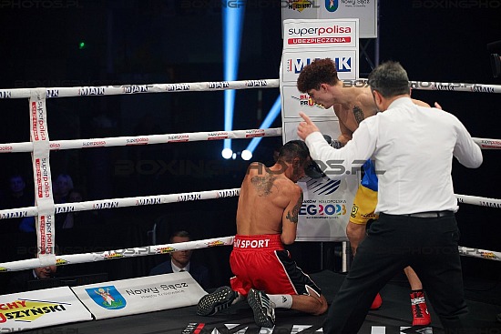 KBN 26,KnockOut Boxing Night 26, Nowy Sącz, Nowy Sacz, 2023, Poland, Vasile Cebotari, Jose Luis Castillo