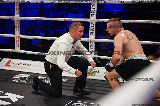 Mateusz Wojtasiński, Mateusz Wojtasinski, Sylwester Zięba, Sylwester Zieba, KBN 24, KnockOut Boxing Night, 2022, Lublin, Poland