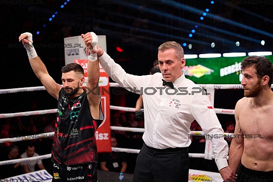 Aleksander Bereżewski, Aleksander Berezewski, Bakar Gelenidze, KBN 39, 2025, Kalisz, KBN, KnockOut Boxing Night