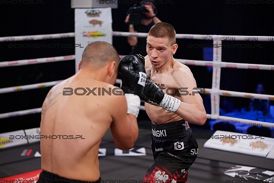 Mateusz Wojtasiński, Mateusz Wojtasinski, Bazargur Jugder, KBN28, Białystok, Bialystok, 2023, KnockOut Boxing Night, KnockOut Promotions
